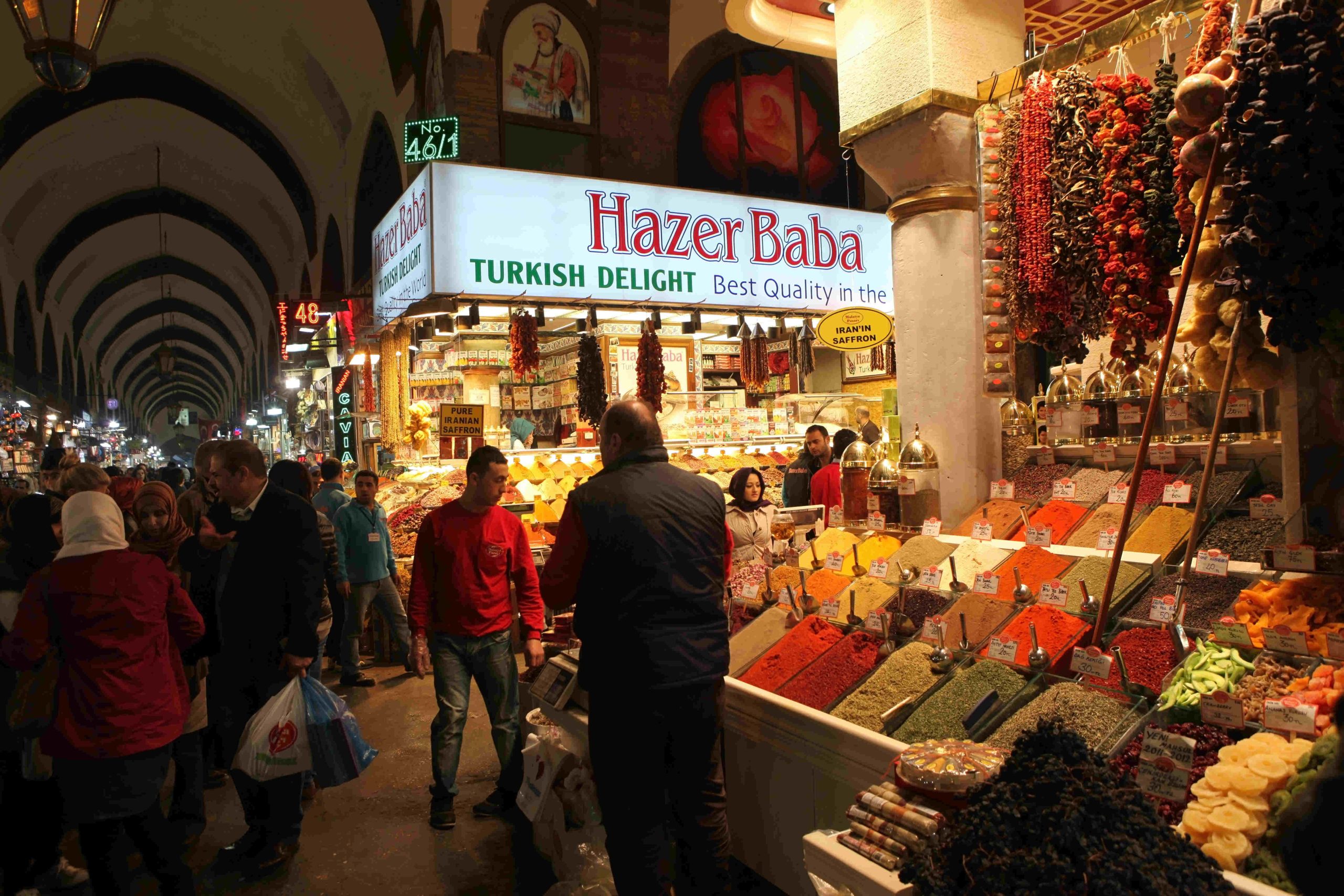 大巴扎 - Kapalıçarşı İstanbul Baharatçı Dükkanı
