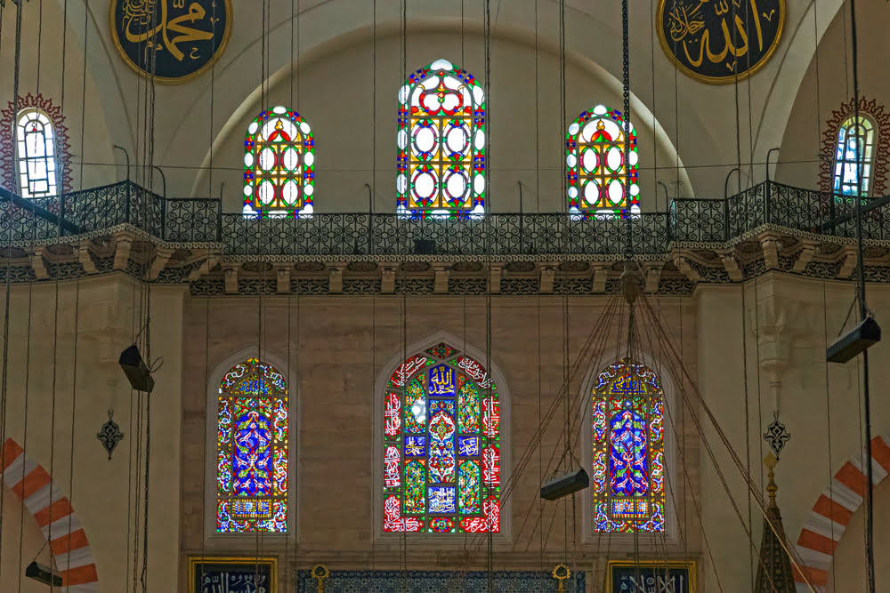苏莱曼清真寺 - Süleymaniye Camii Renkli Camları