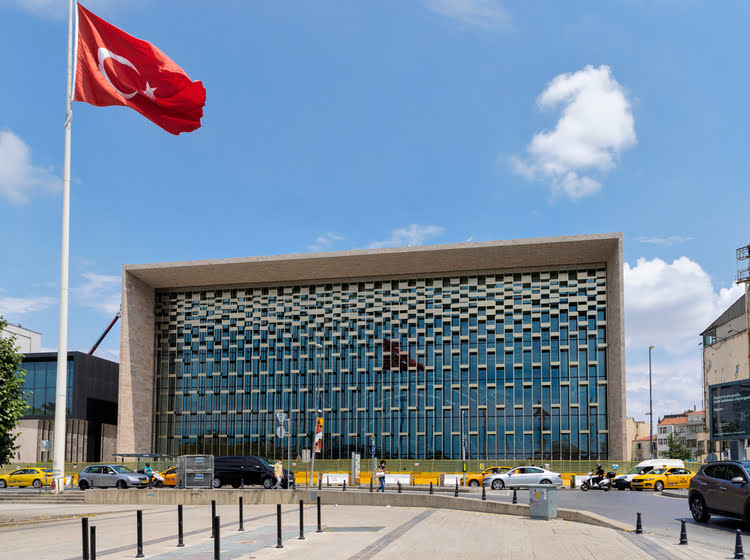 塔克西姆广场 - Taksim Meydanı - Atatürk Kültür Merkezi