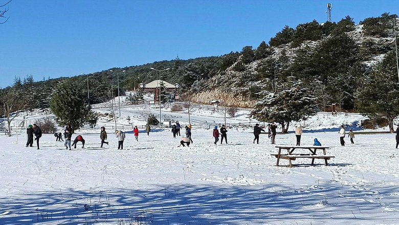 斯皮尔山上的雪