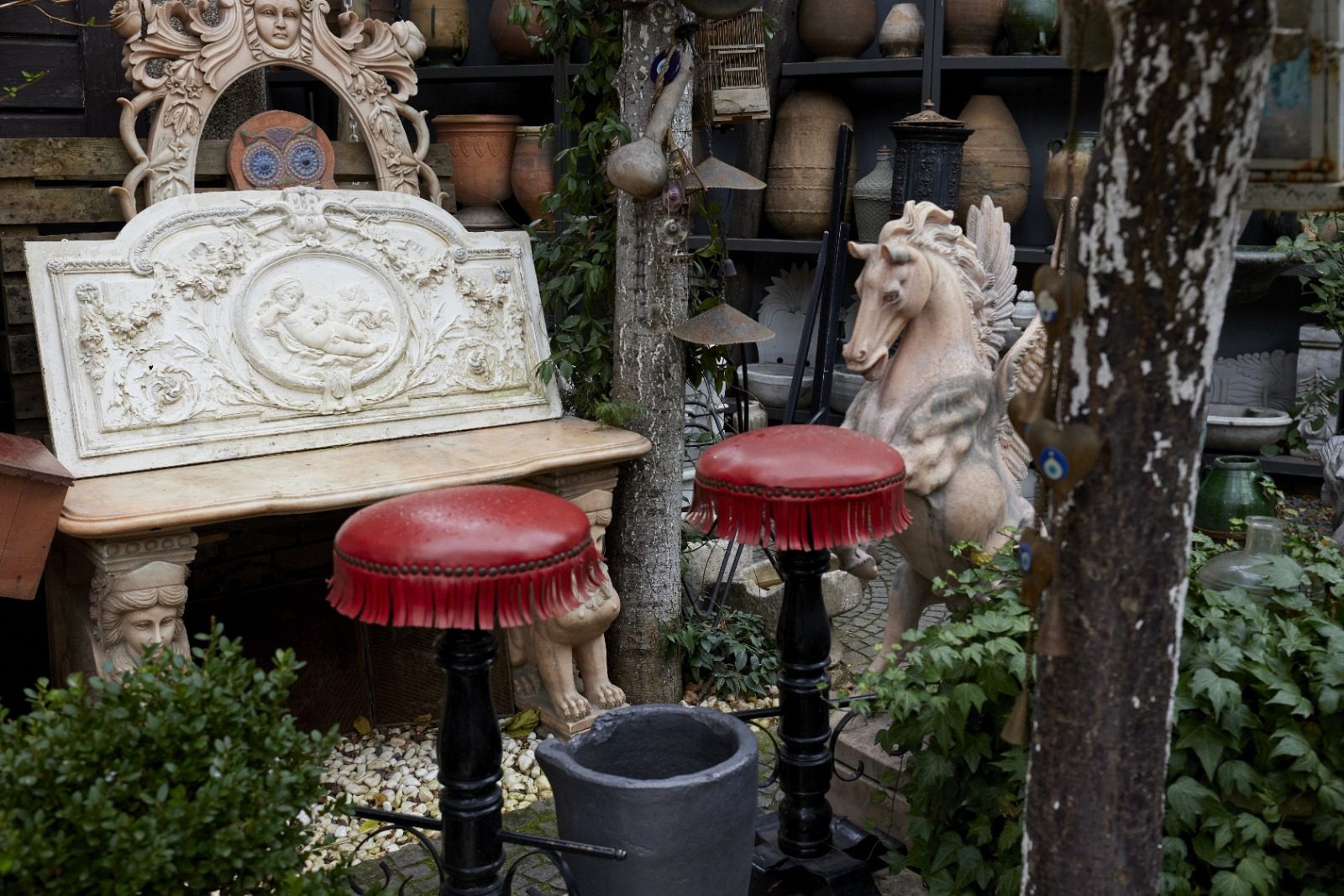 伊斯坦布尔的丘库尔库马古董街